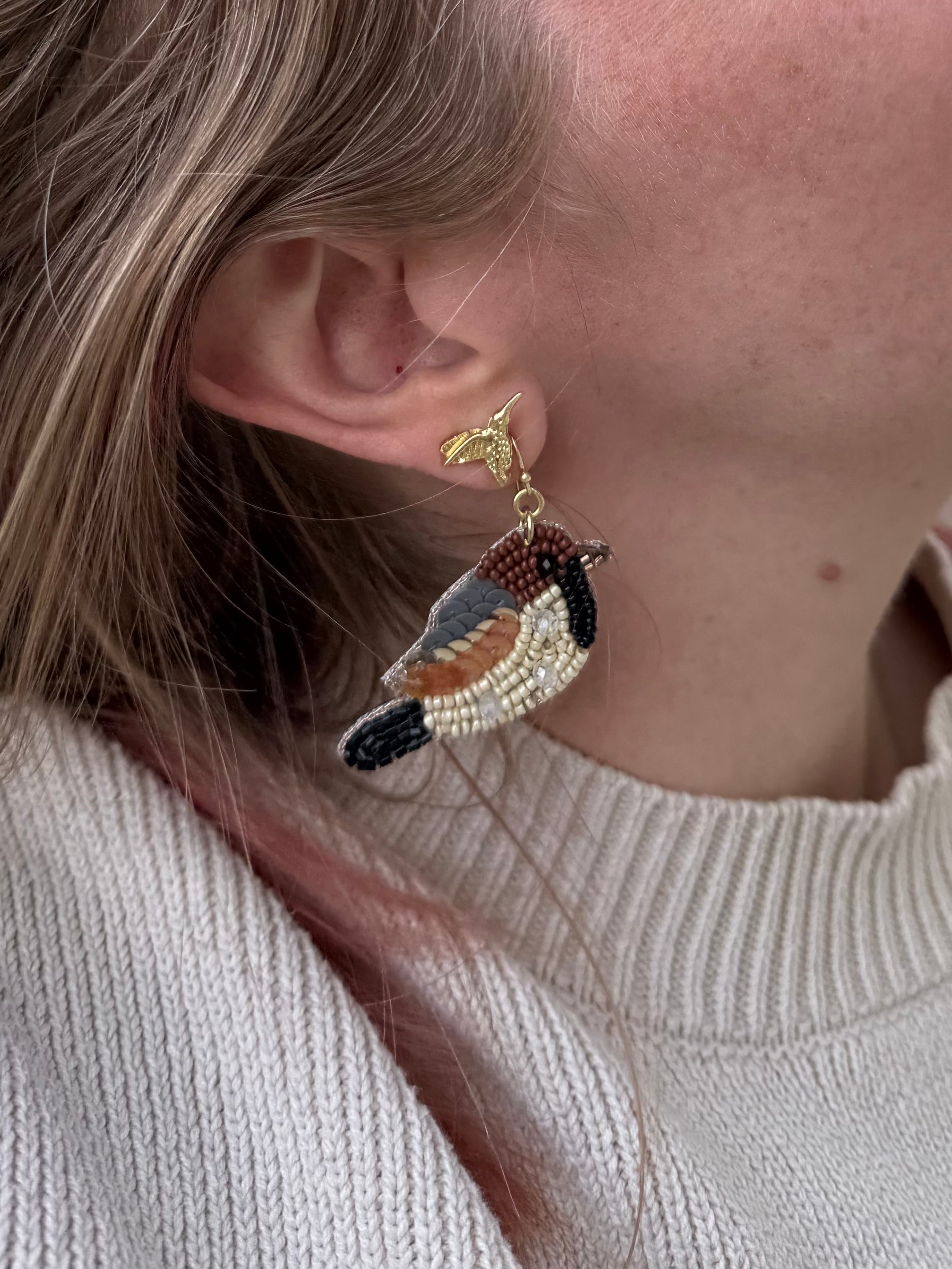 Hummingbird Stud Earrings