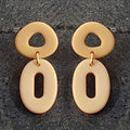Link Resin Drop Earrings